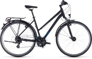 Велосипед cube touring black - blue (2020) trapeze