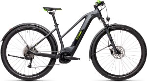 Велосипед cube reaction hybrid performance 500 allroad 27.5 iridium-green trapeze 2021