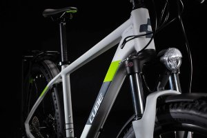 Велосипед Cube Aim Sl Allroad 27.5 Lightgrey / Green (2020)