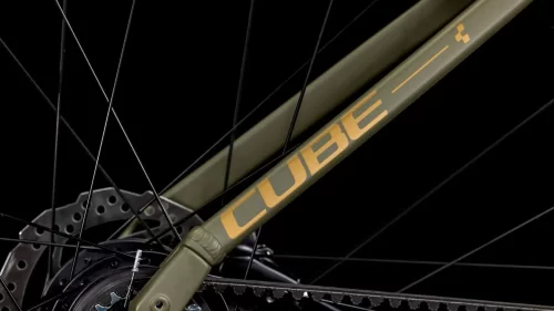 Велосипед Cube Hyde Pro dustyolive´n´gold (2025)