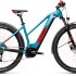 Велосипед cube reaction hybrid performance 500 allroad 27.5 сине-красный trapeze 2021