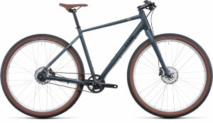 Велосипед Cube Hyde Pro deepblue´n´silver (2022)