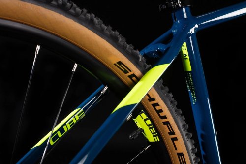 Велосипед Cube Aim Sl 27.5 Blueberry / Flashyellow (2020)