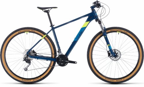 Велосипед Cube Aim Sl 27.5 Blueberry / Flashyellow (2020)