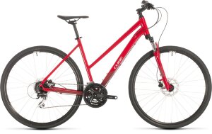 Велосипед cube nature red-grey (2020) trapeze