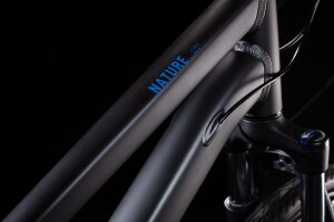 Велосипед cube nature iridium - blue (2020) trapeze