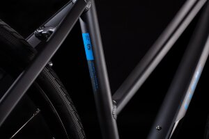 Велосипед cube nature iridium - blue (2020) trapeze