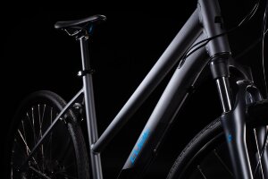 Велосипед cube nature iridium - blue (2020) trapeze