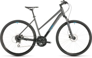 Велосипед cube nature iridium - blue (2020) trapeze