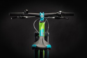 Велосипед cube acid 240 green-blue-grey 2021