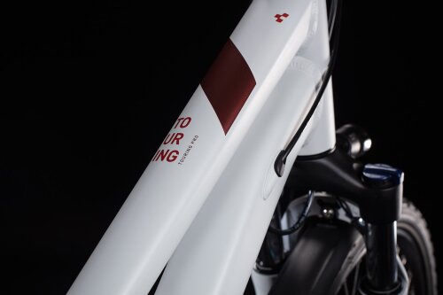 Велосипед cube touring pro серо-оранжевый