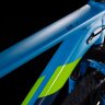 Велосипед cube aim 27.5 синий-зеленый 2020