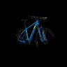 Велосипед cube aim 27.5 синий-зеленый 2020
