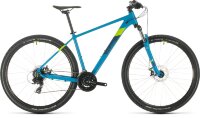 Велосипед cube aim 27.5 blue-green (2020)