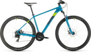 Велосипед cube aim 27.5 blue-green (2020)