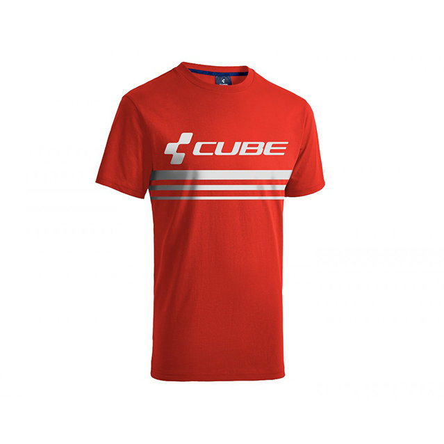 Футболка CUBE T-SHIRT RACE PILOT red (Размеры L, M, XL)