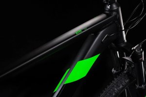 Велосипед Cube Aim Race 27.5 Black / Flashgreen (2020)