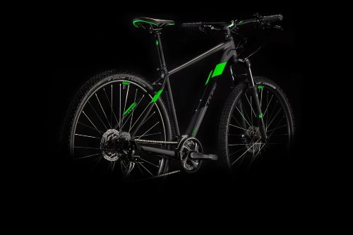 Велосипед Cube Aim Race 27.5 Black / Flashgreen (2020)