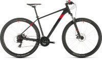 Велосипед cube aim 27.5 black-red (2020)