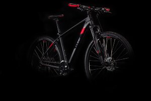 Велосипед cube aim 27.5 black-red (2020)