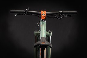 Велосипед cube acid 240 disc green-orange 2021