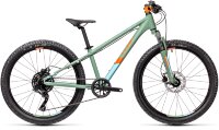 Велосипед cube acid 240 disc green-orange 2021