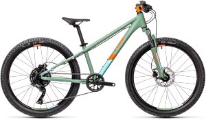 Велосипед cube acid 240 disc green-orange 2021