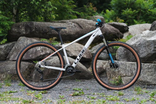 Велосипед Cube Aim SL 27.5 prismagrey´n´blue´n´red (2022)