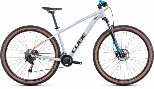 Велосипед Cube Aim SL 27.5 prismagrey´n´blue´n´red (2022)