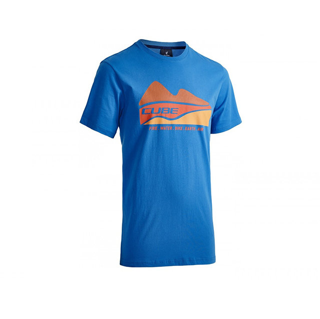 Футболка CUBE T-Shirt Cube Elements blue