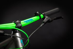 Велосипед cube acid 240 disc grey-neongreen 2021