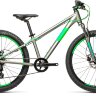 Велосипед cube acid 240 disc серо-неоновый зеленый 2021