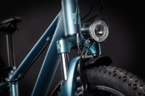 Велосипед cube acid 240 allroad арктический синий-мятный 2021