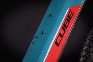 Велосипед cube reaction hybrid performance 625 29 blue-red trapeze 2021